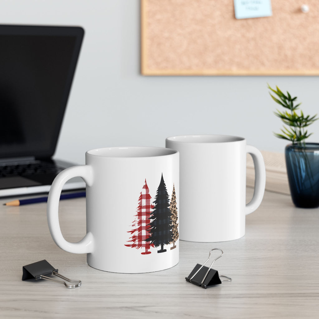 Christmas Tree Mug – Festive Holiday Coffee Cup (11oz & 15oz)