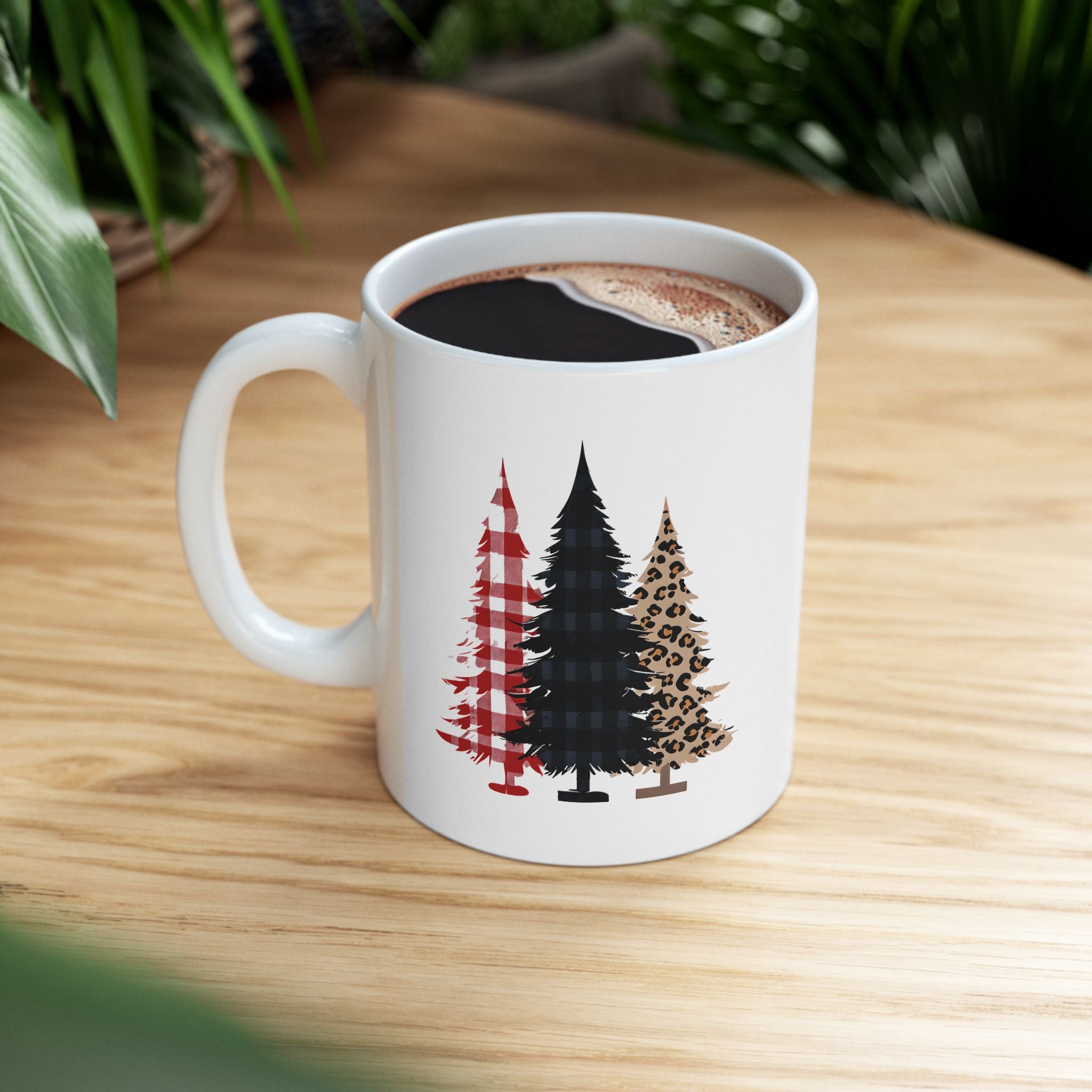 Christmas Tree Mug – Festive Holiday Coffee Cup (11oz & 15oz)